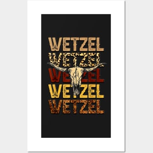 Koe Western Country Music Wetzel Bull Skull Posters and Art